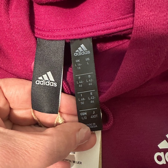 NWT Adidas Sweatshirt Hoodie - Picture 5 of 7